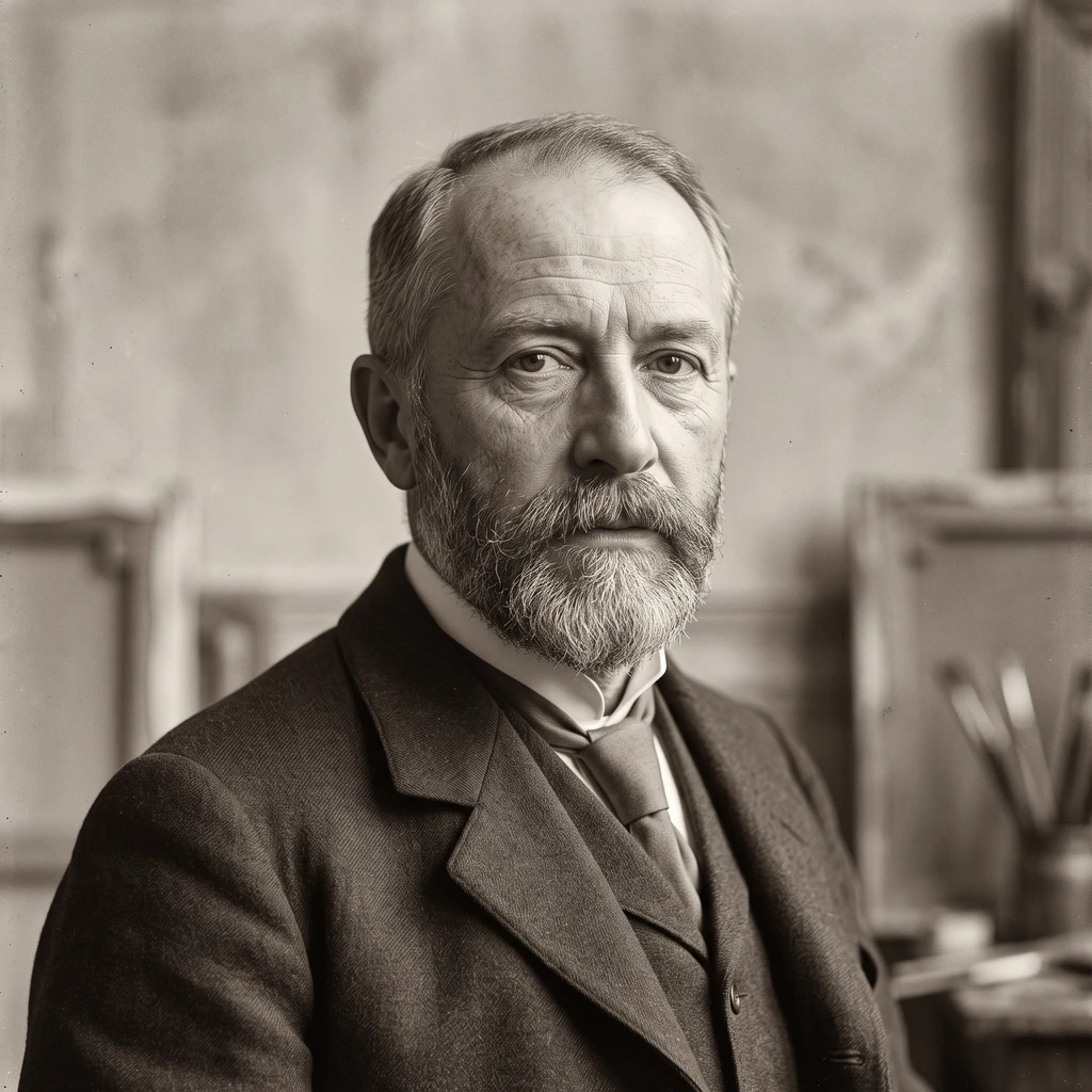 Portrait of Charles Albert Lebourg