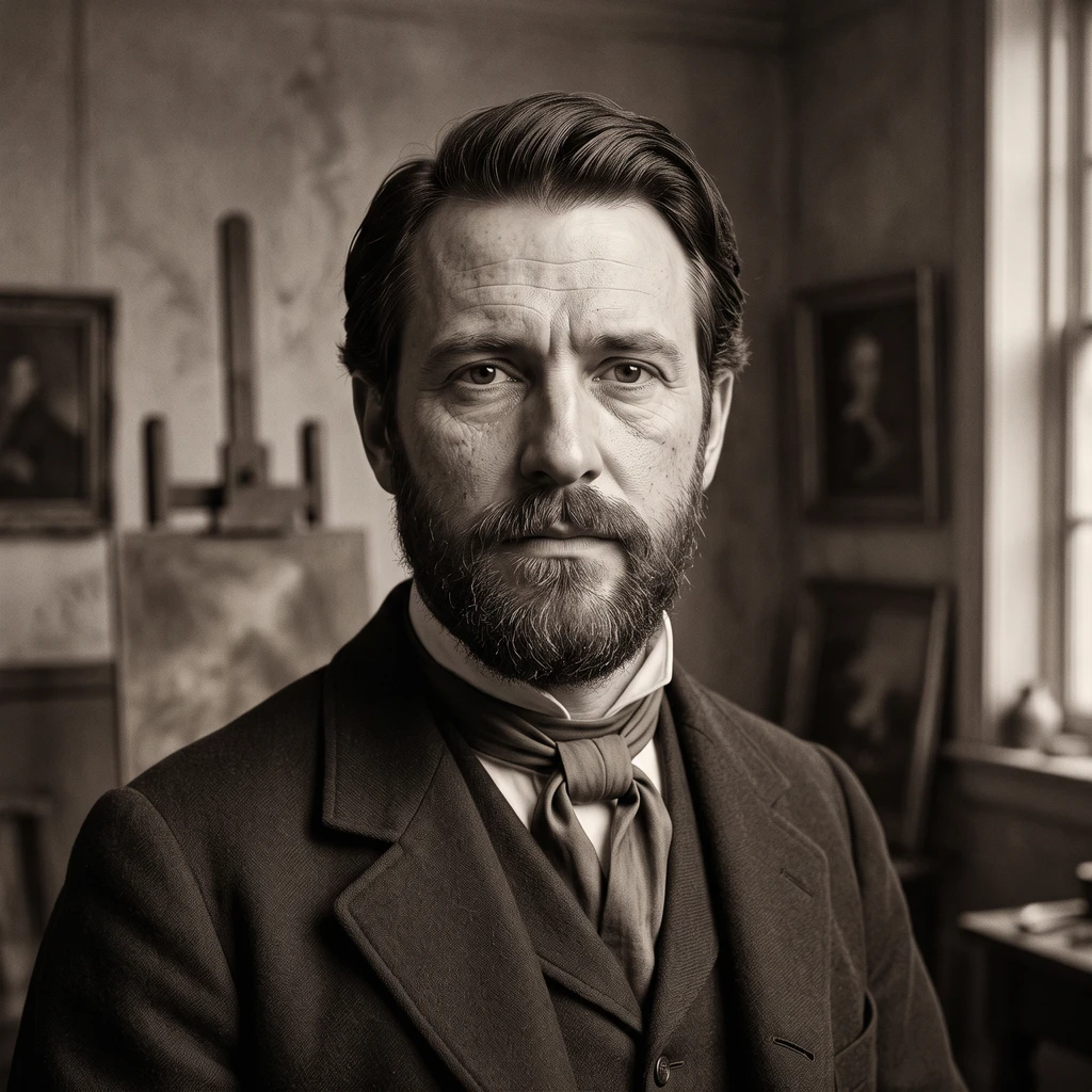 Portrait of Charles Manger