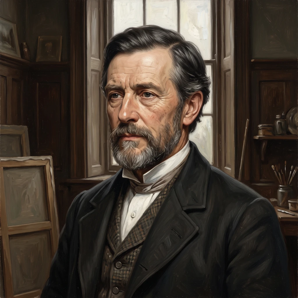 Portrait of Frederick Waters Watts
