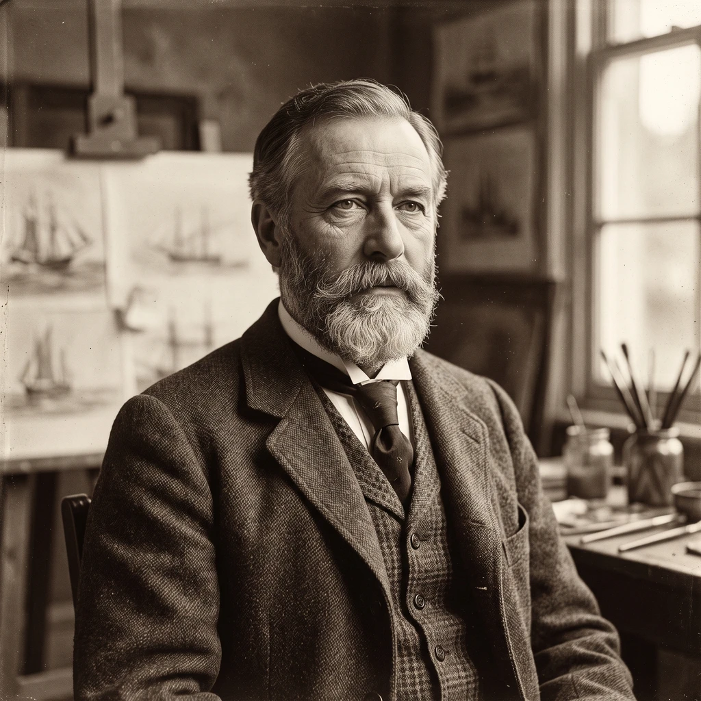 Portrait of James Webb