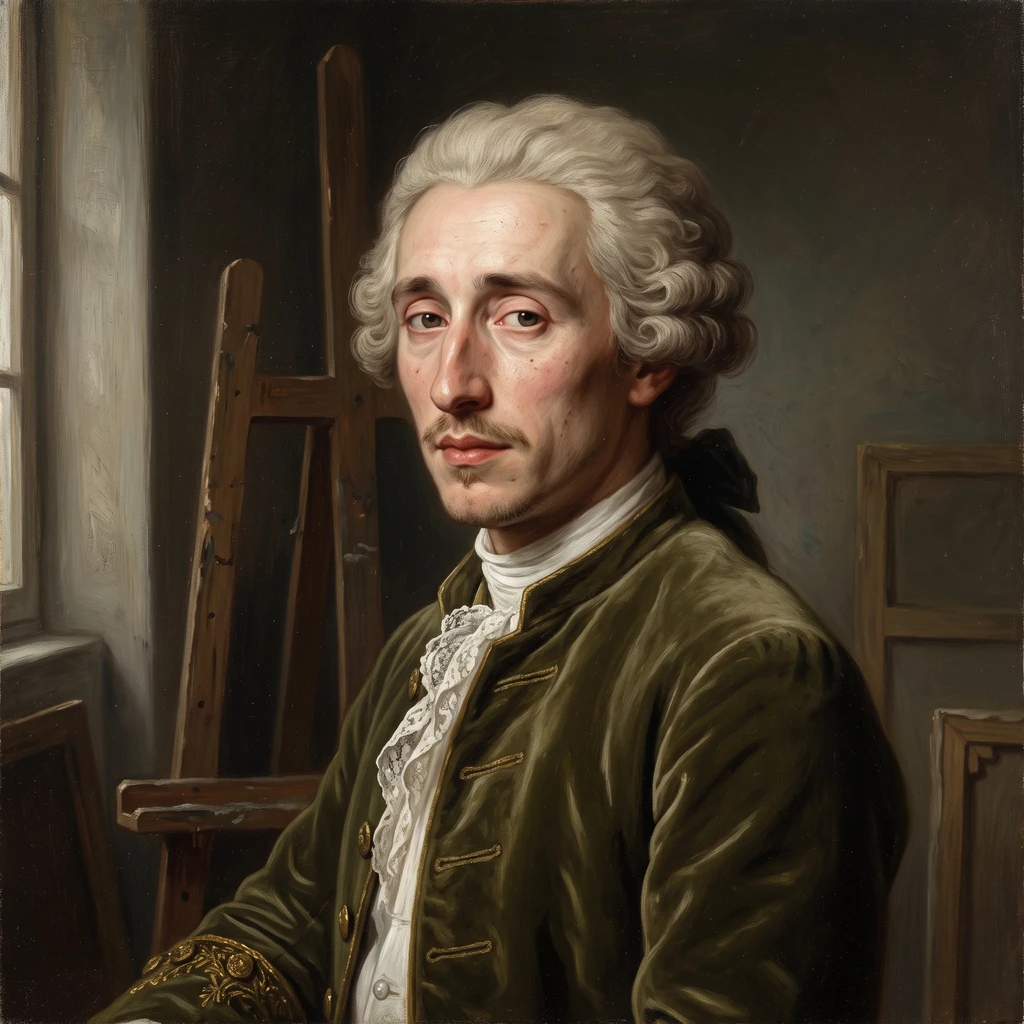 Portrait of Jean-Antoine Watteau