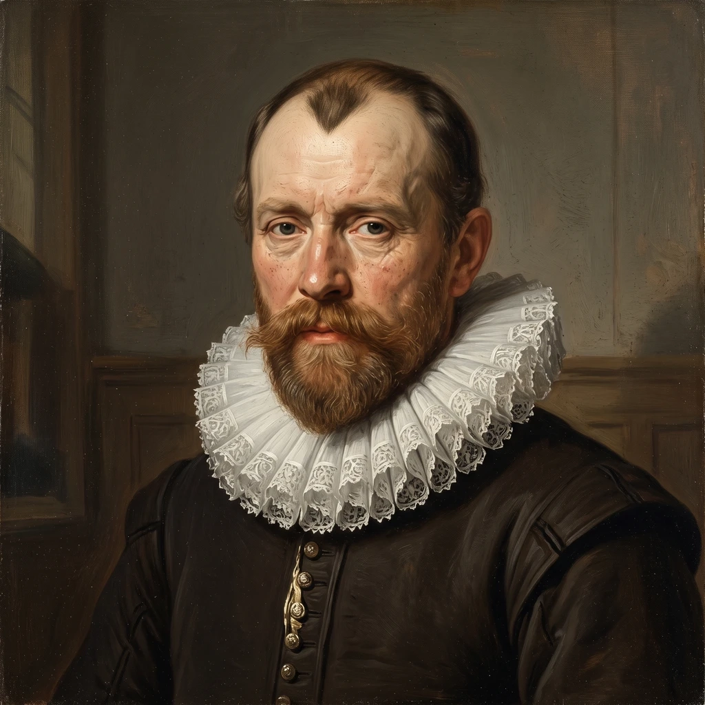 Portrait of Abraham de Vries