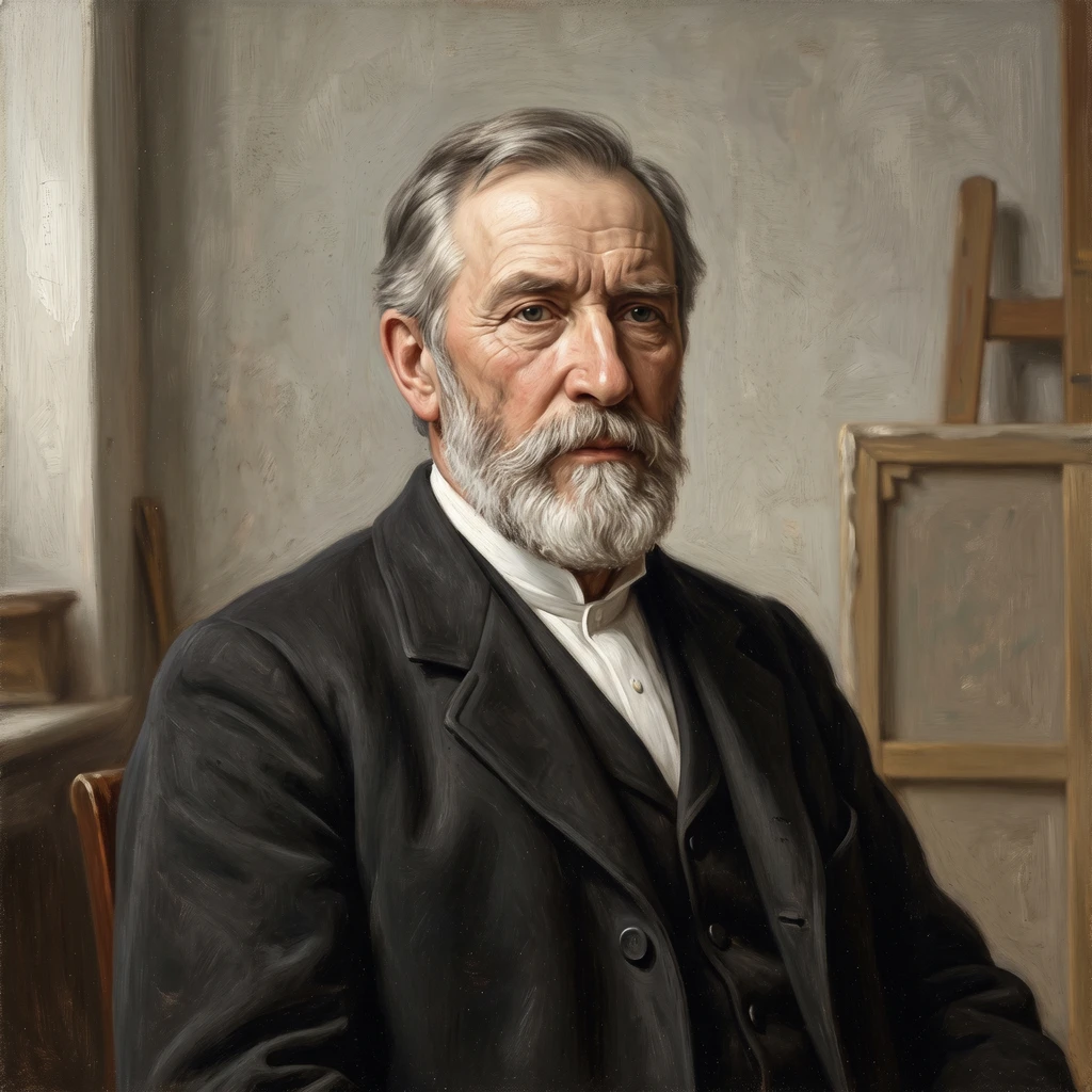 Portrait of Jan Hendrik Weissenbruch