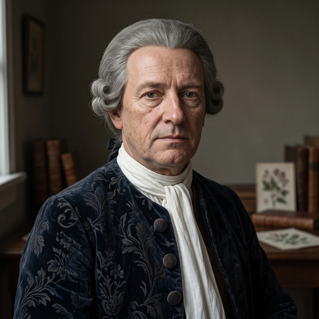Portrait of Johann Wilhelm Weinmann