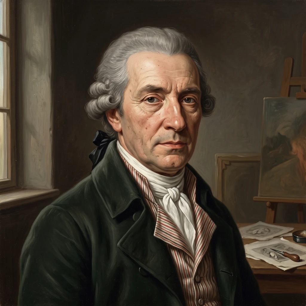 Portrait of Bartholomeus Ignaz Weiss