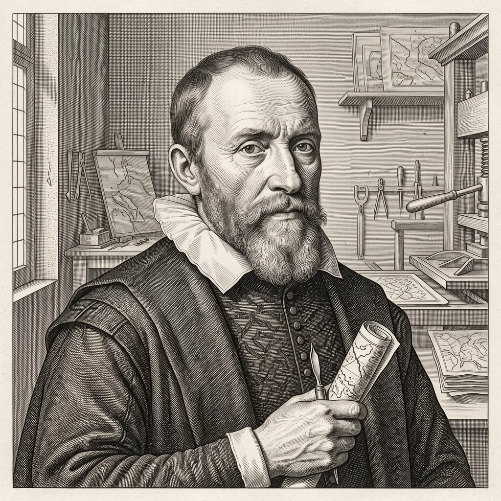 Portrait of Claes Jansz. the Elder Visscher