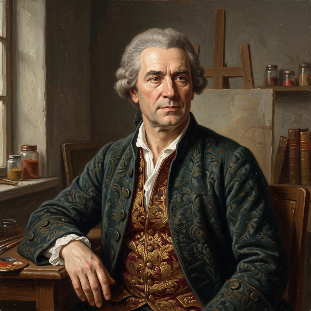 Portrait of Ivan Yakovlevich Vishnyakov