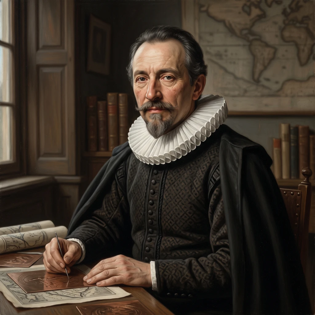 Portrait of Claes Jansz. the Younger Visscher