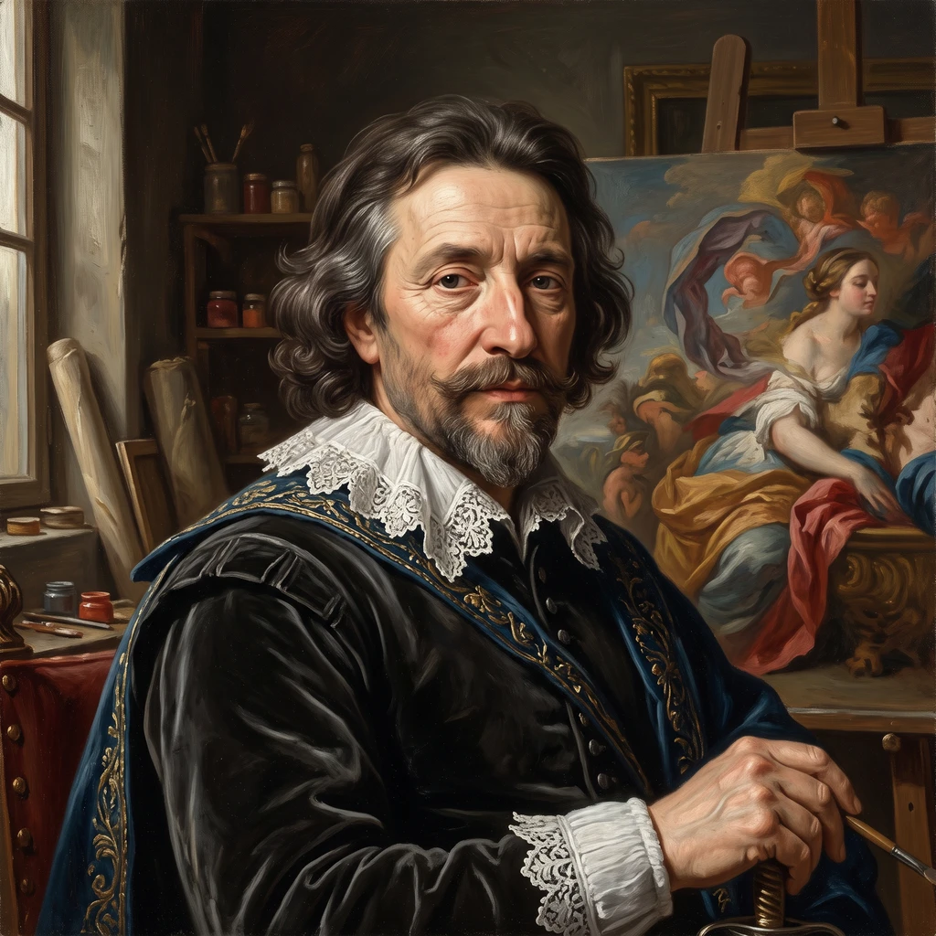 Portrait of Simon Vouet