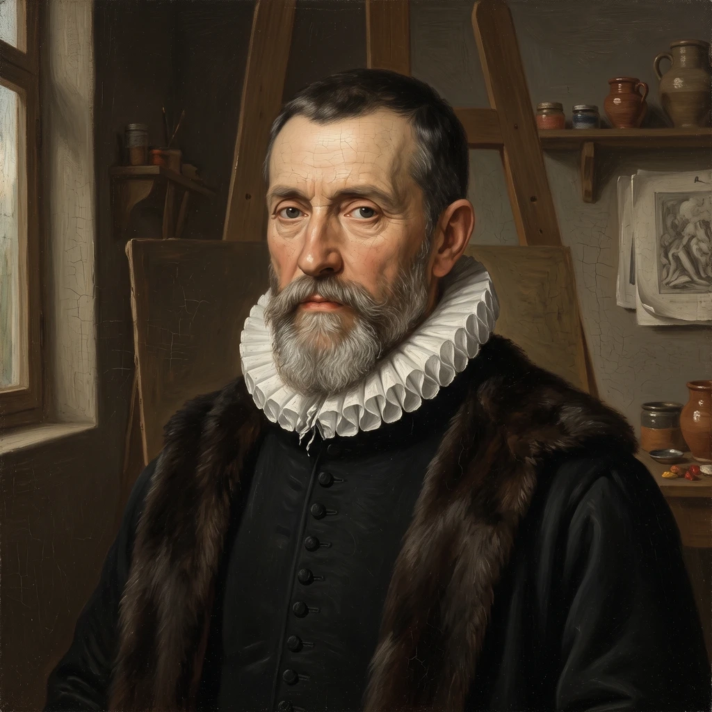 Portrait of Marten de Vos