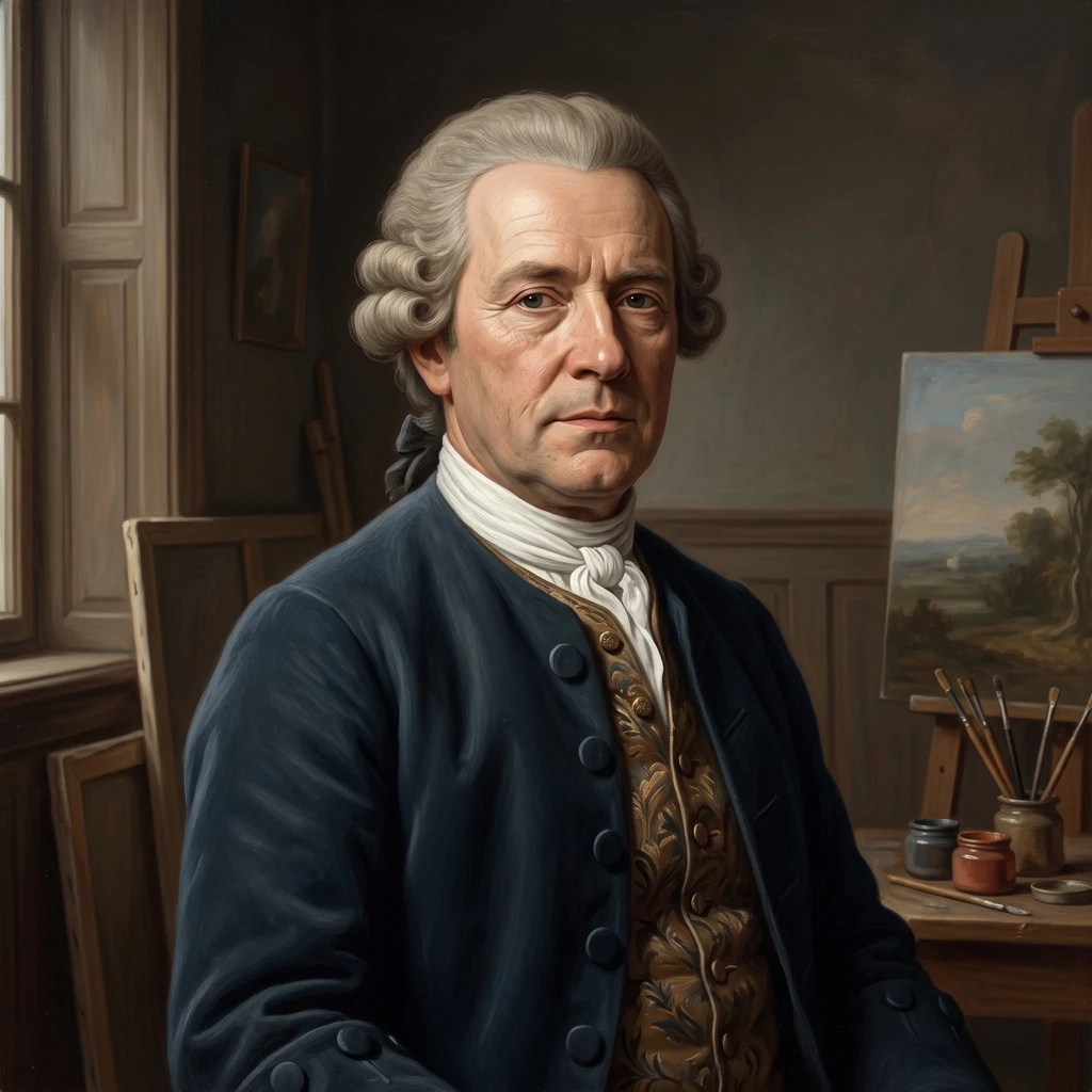 Portrait of Johann Christian Vollerdt