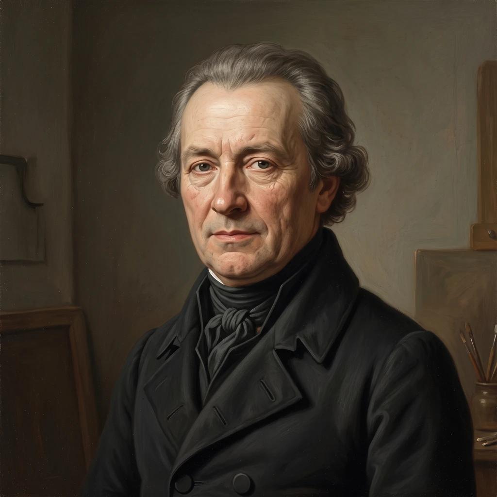 Portrait of Christian Leberecht Vogel