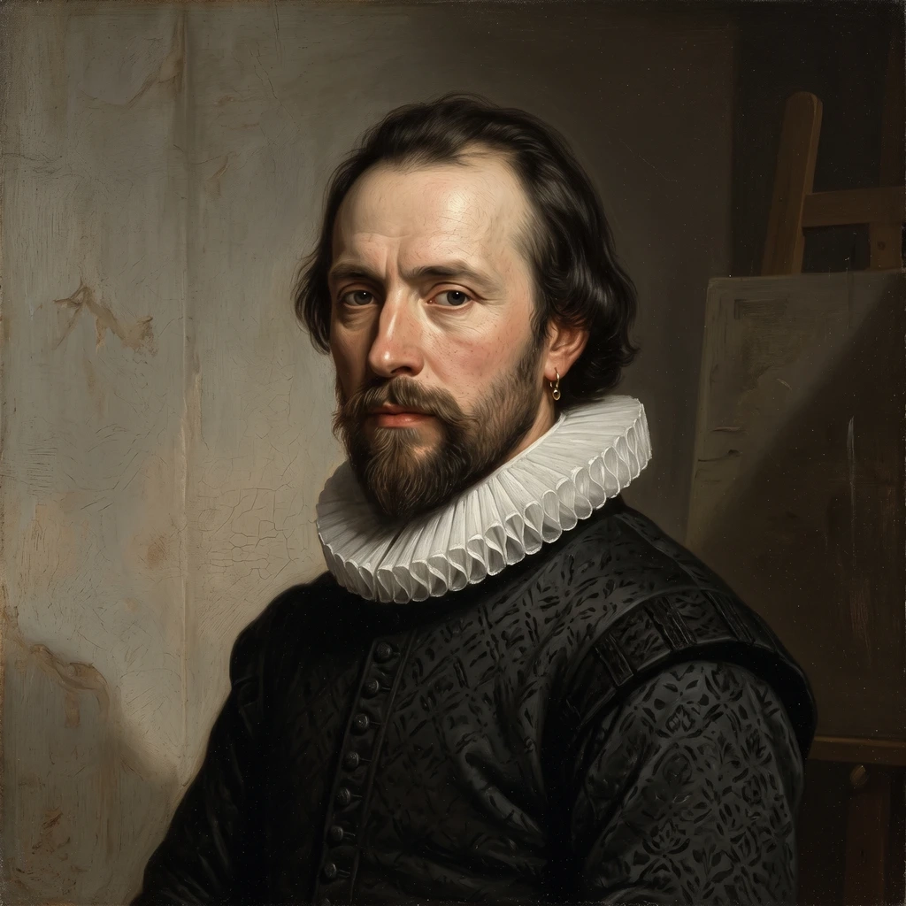 Portrait of Willem van der Vliet