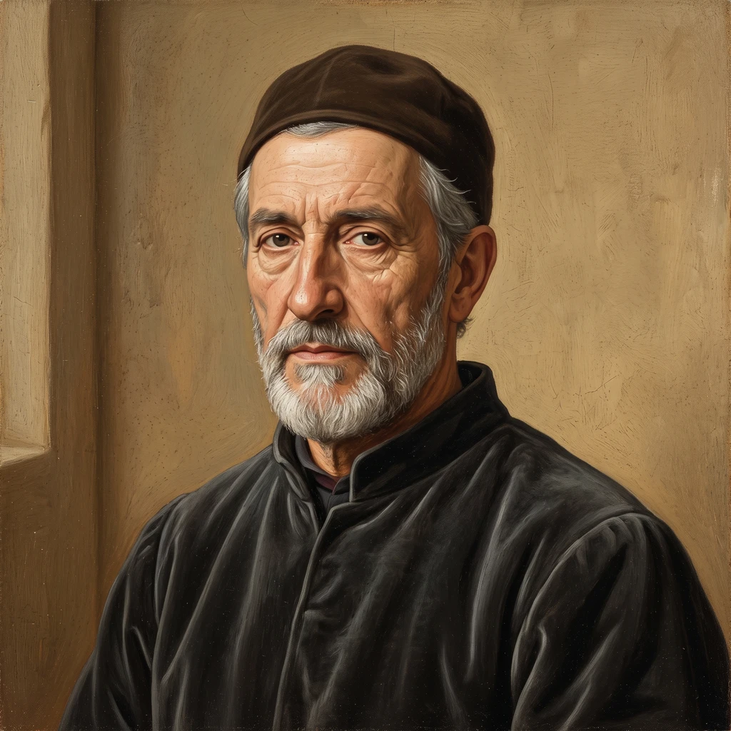 Portrait of Lluis Borrassa