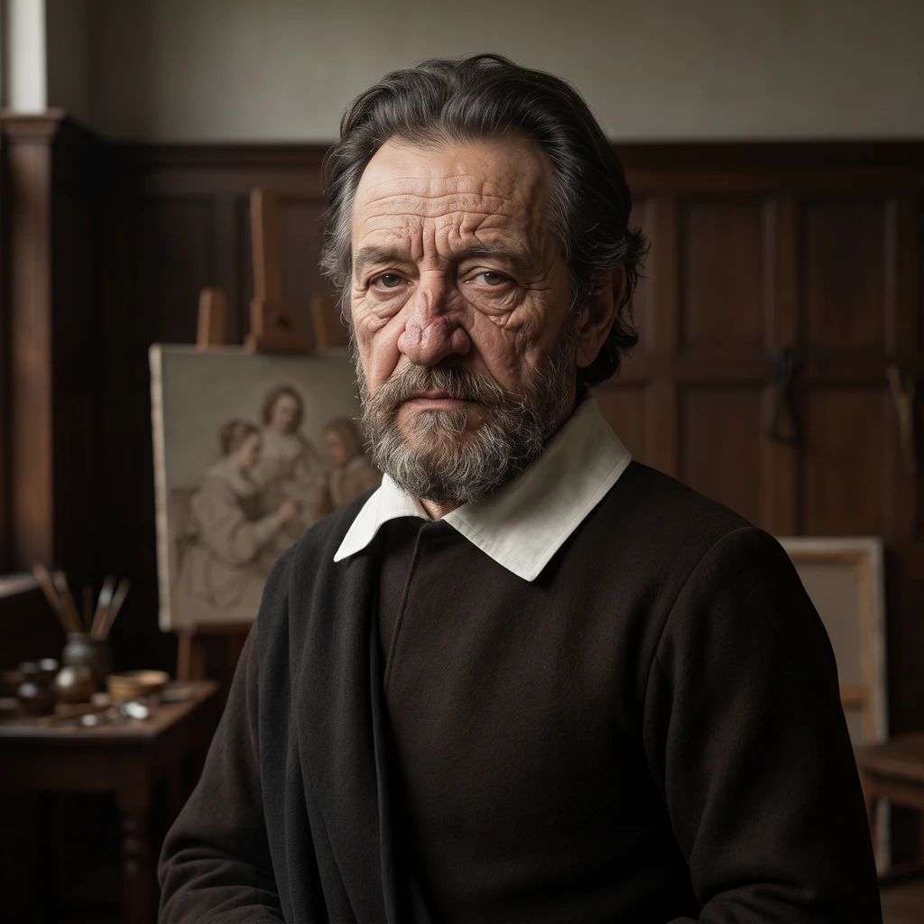 Portrait of Paulus Bor