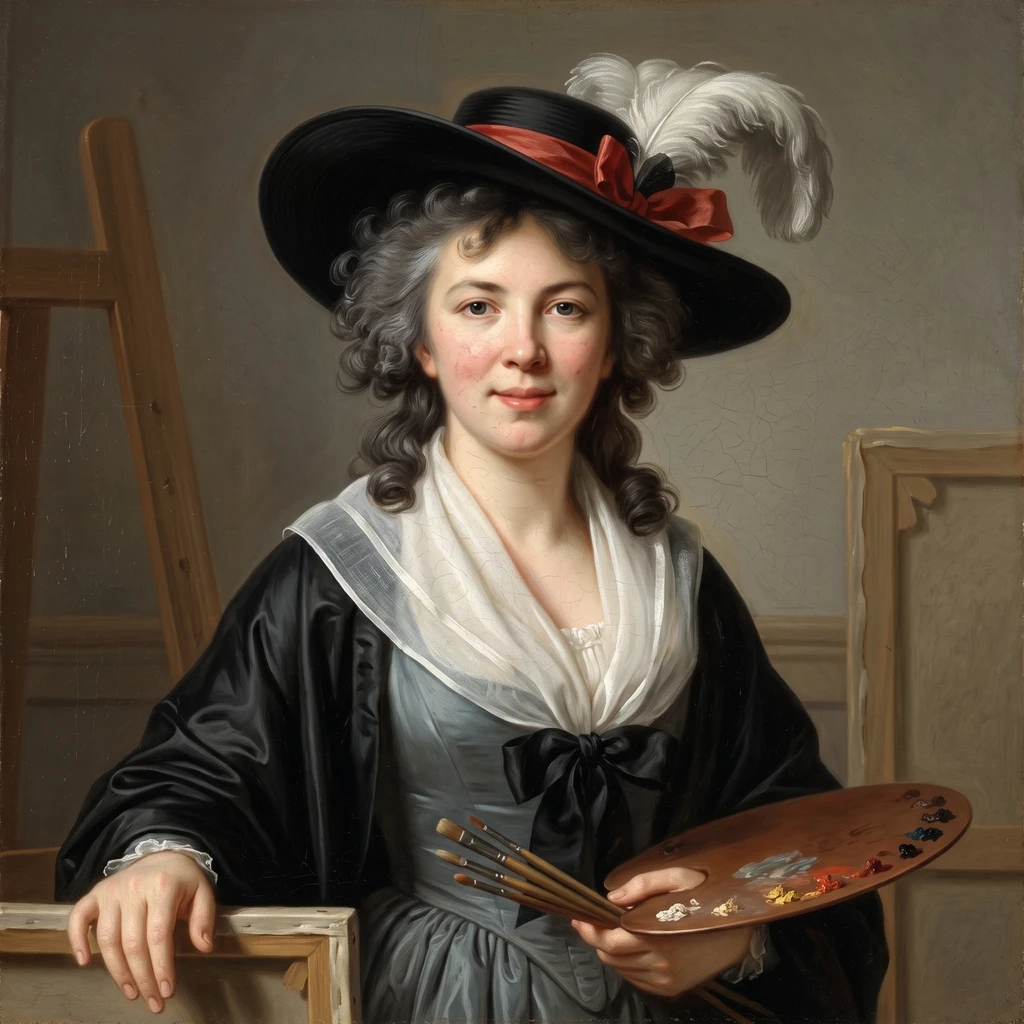 Portrait of Élisabeth Louise Vigée Le Brun