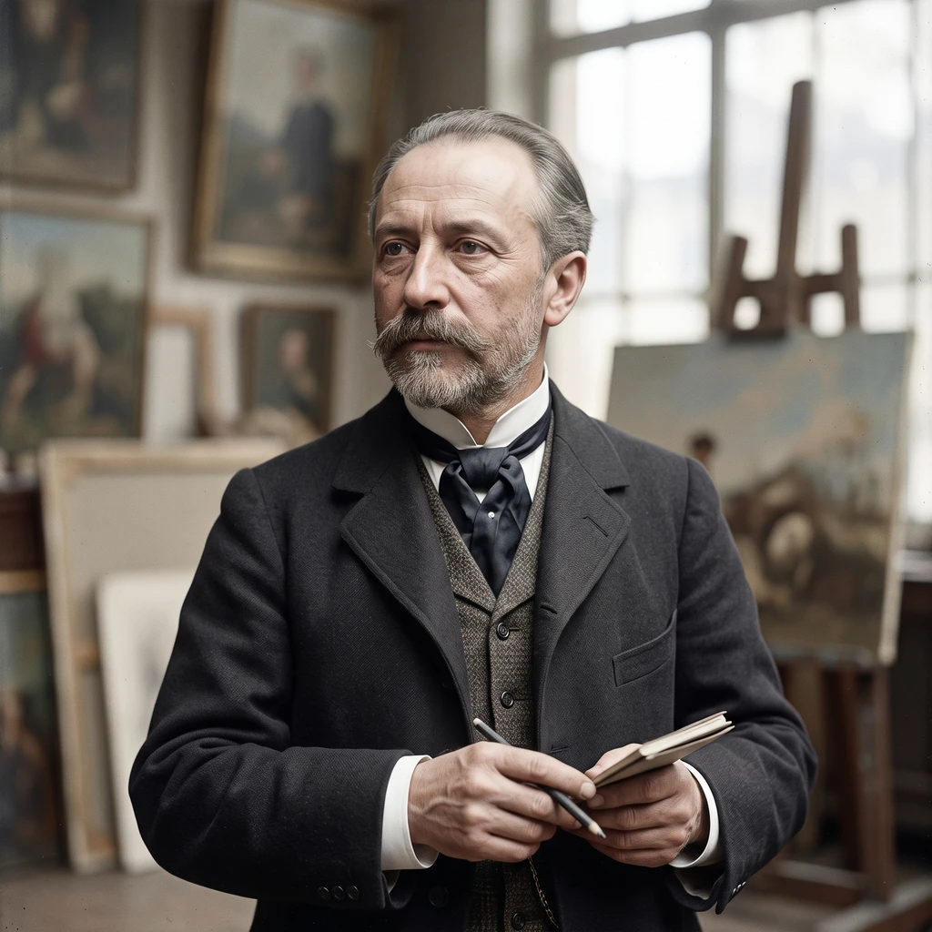 Portrait of Eugène Vidal