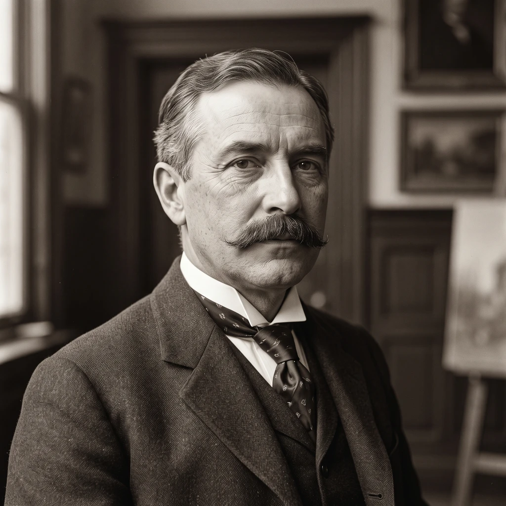 Portrait of Percy Moran