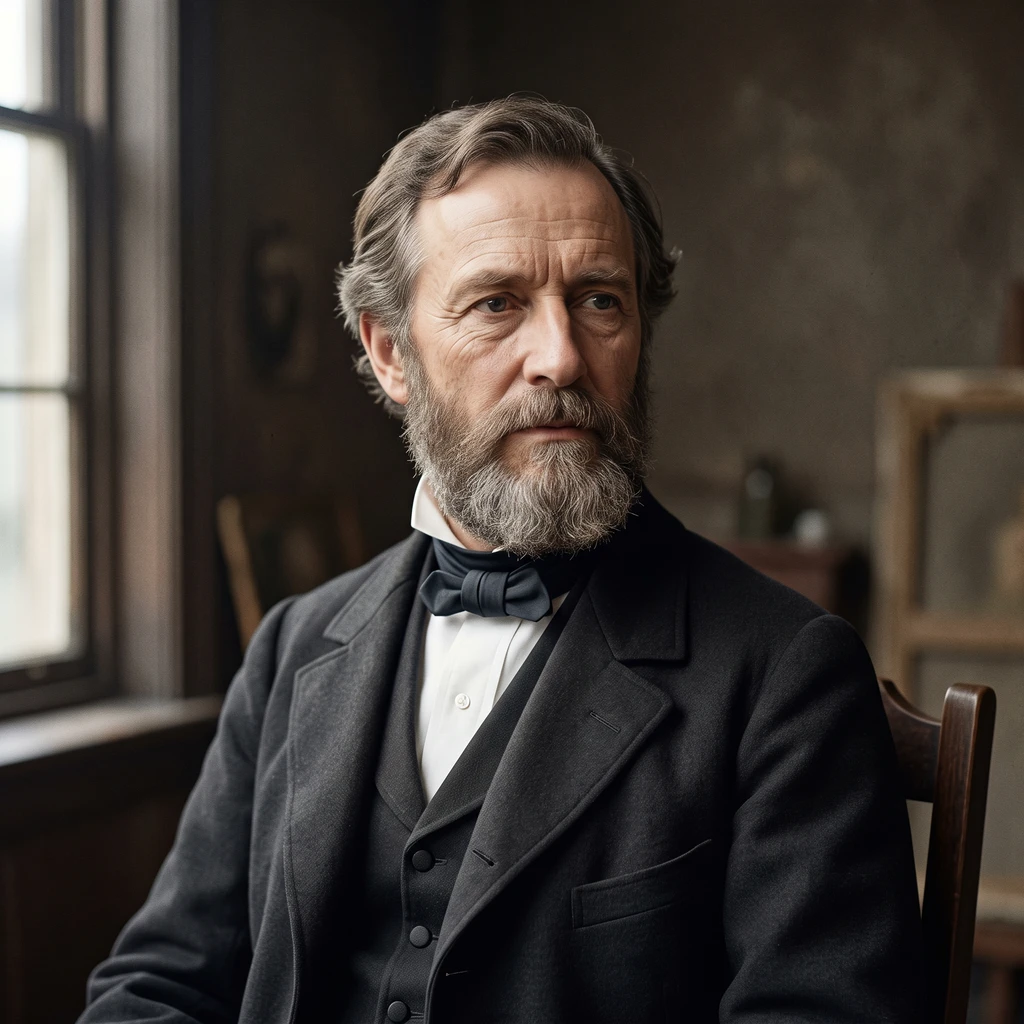 Portrait of Charles Hubbard