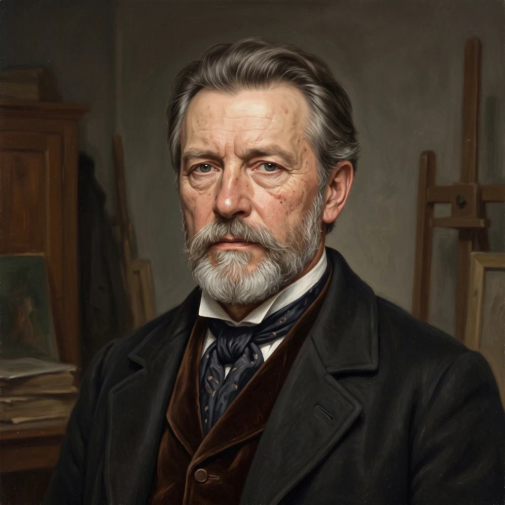 Portrait of A. Kinder or Rinder