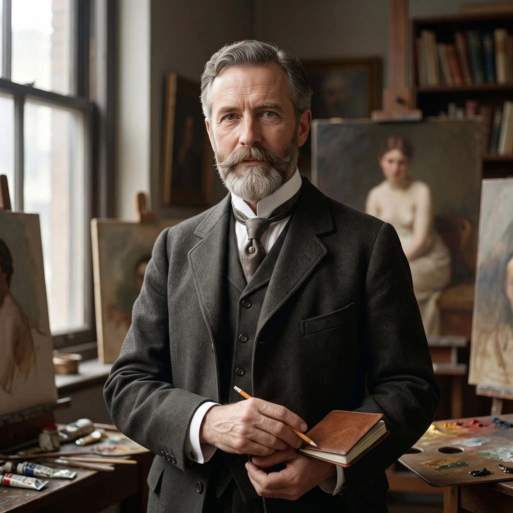 Portrait of Samuel Isham