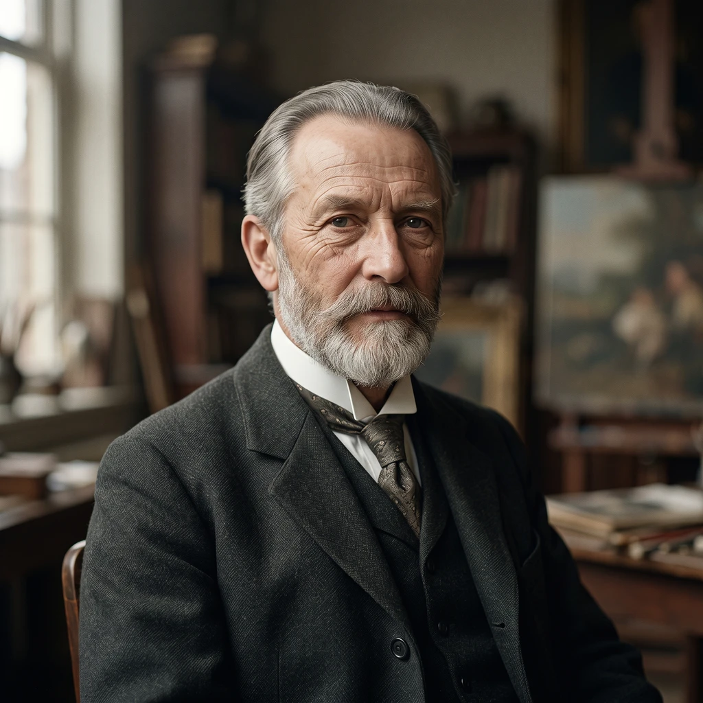 Portrait of Albert Neuhuys