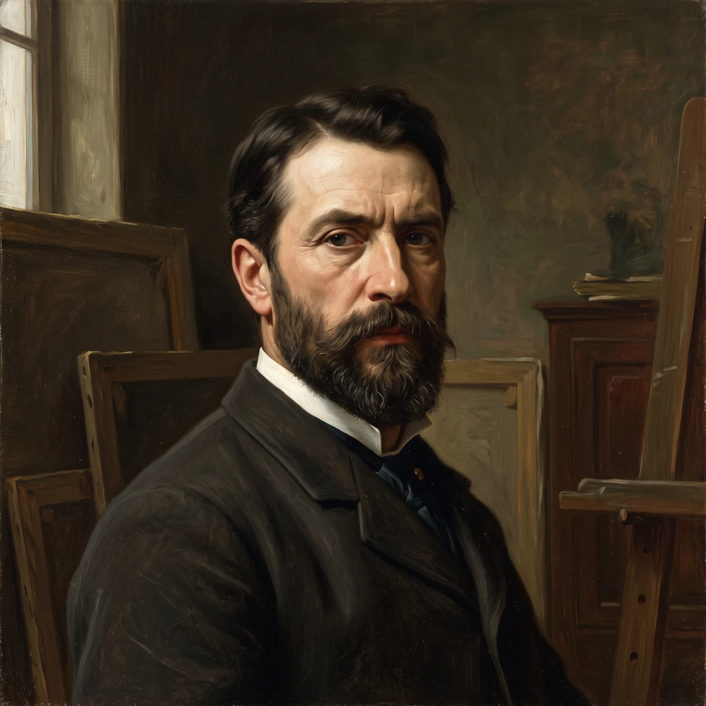 Portrait of Léon-Joseph-Florentin Bonnat