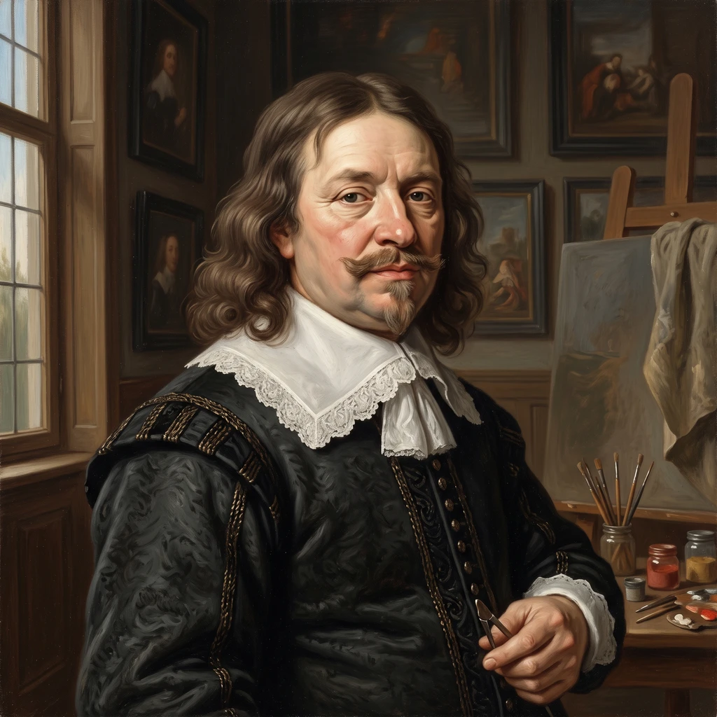 Portrait of Balthasar van den Bossche