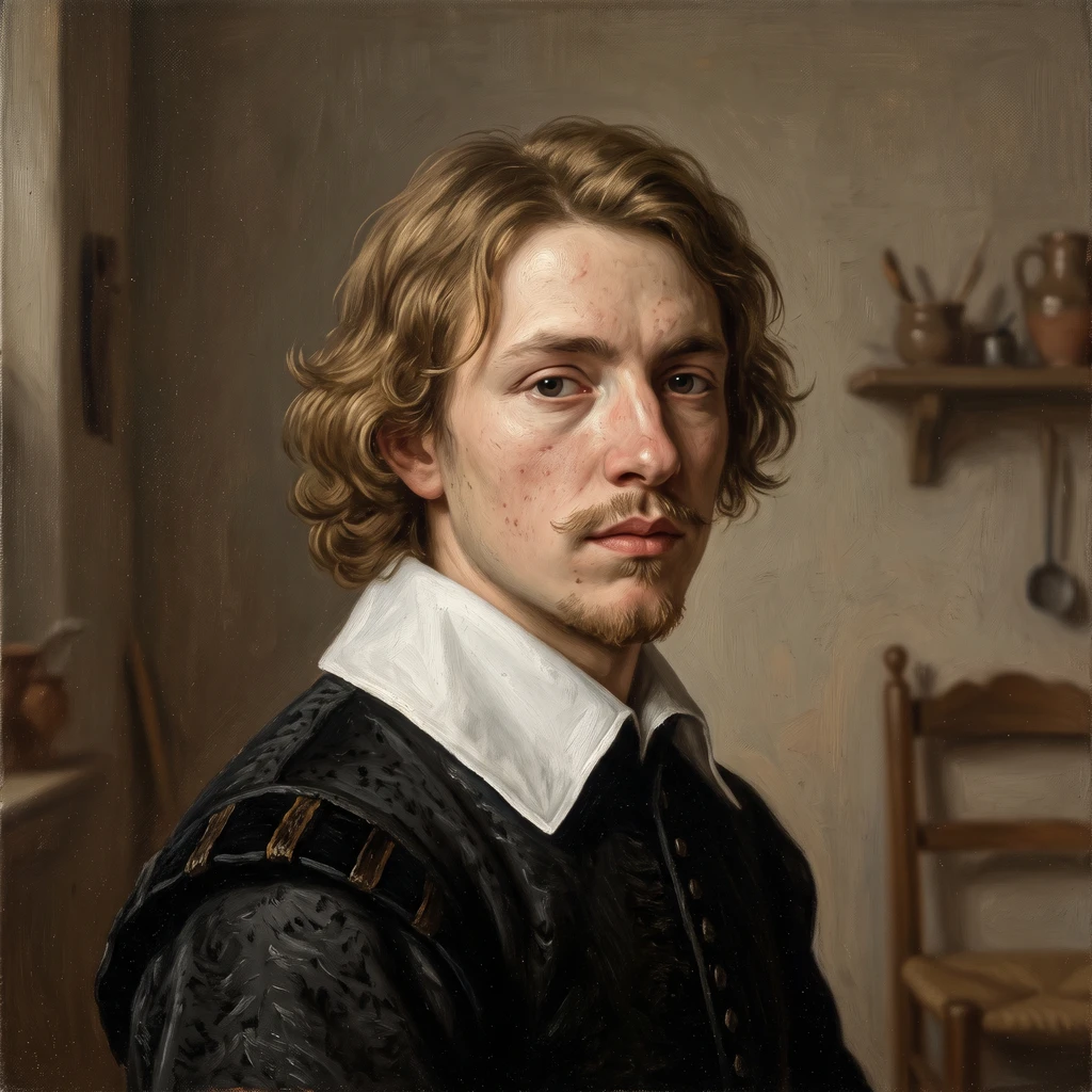 Portrait of Johannes Bosschaert