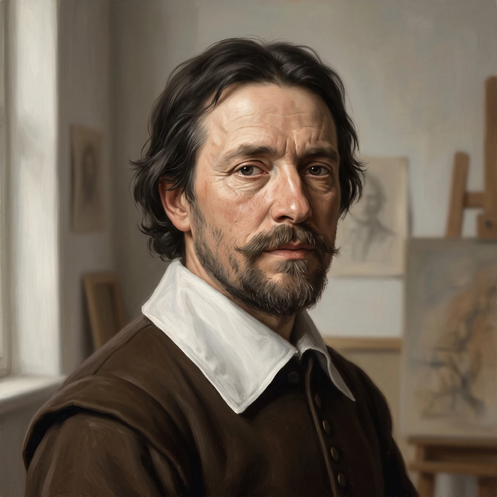 Portrait of Anthonie van Borssom