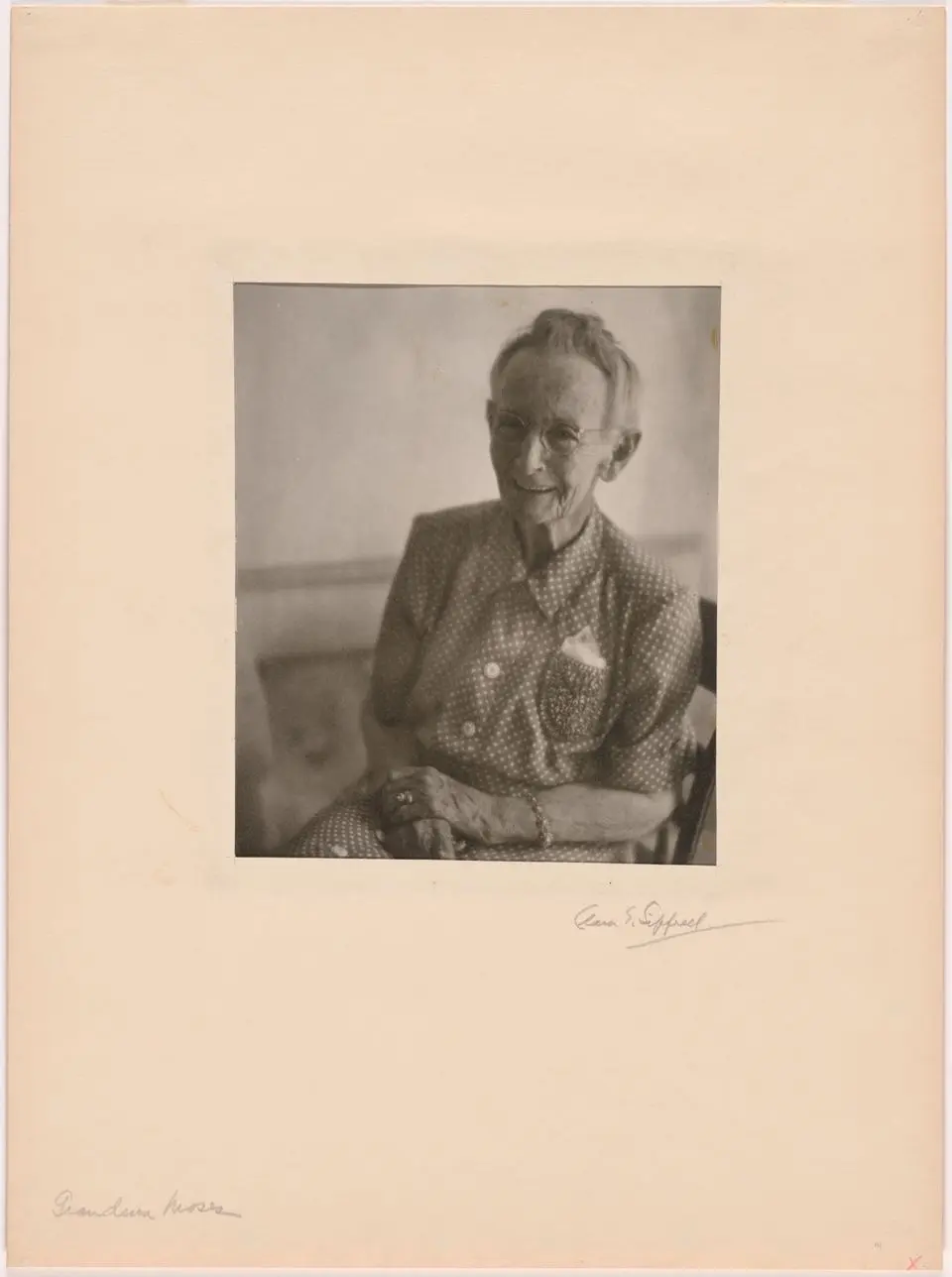 Portrait of Grandma Moses