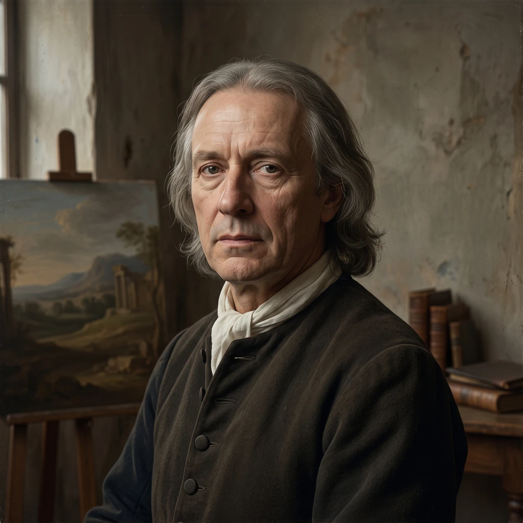 Portrait of Jan Frans van Bloemen