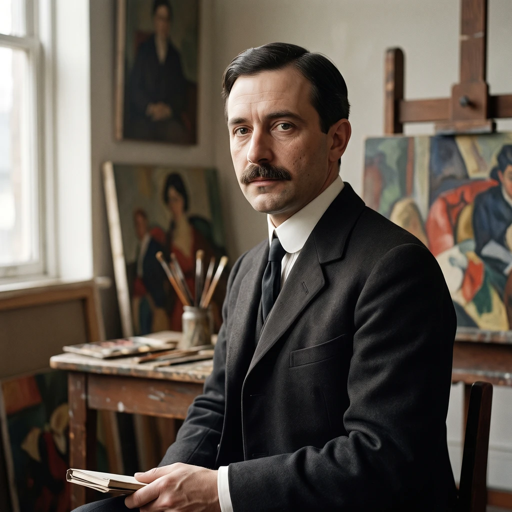 Portrait of Samuel Halpert