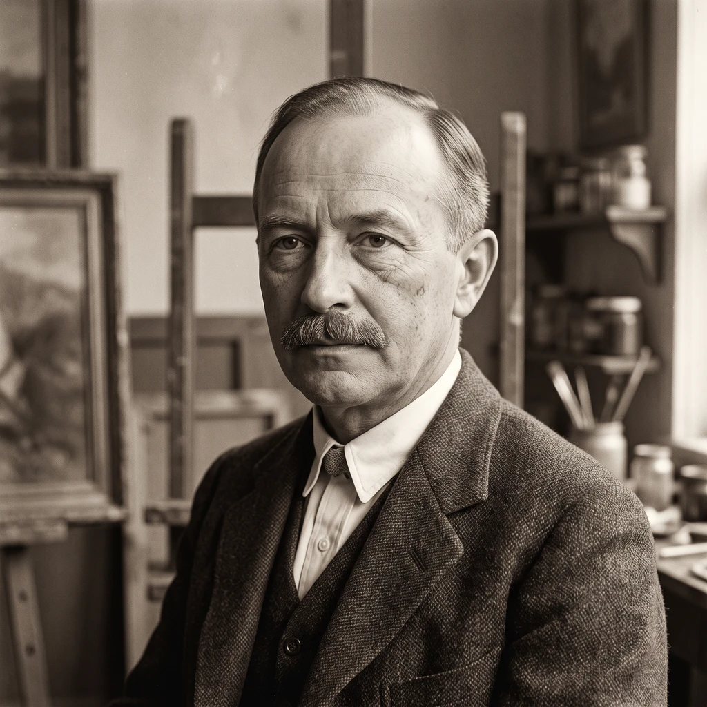 Portrait of Oscar Gieberich