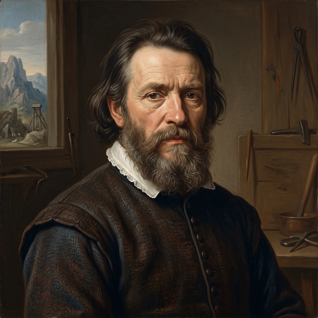 Portrait of Herri met de Bles