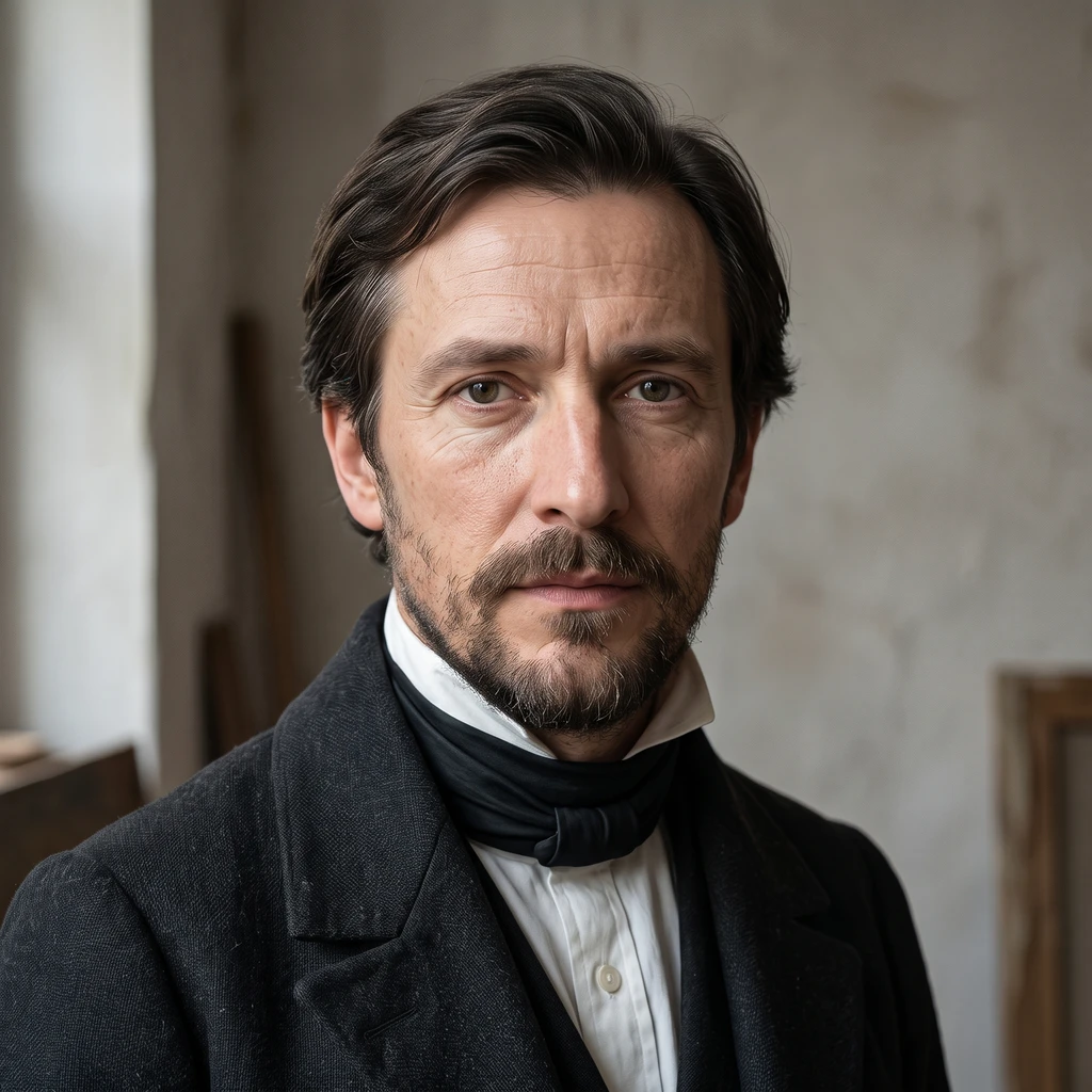 Portrait of Karl Blechen