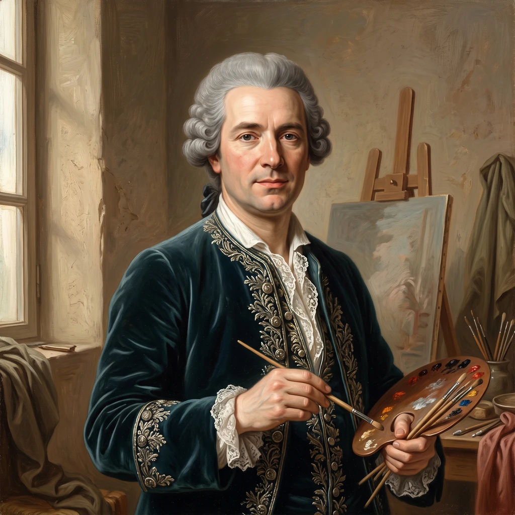 Portrait of Louis-Gabriel Blanchet