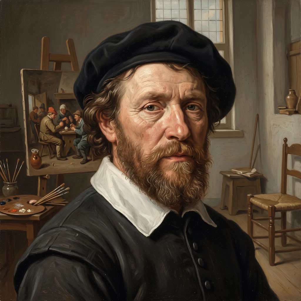 Portrait of Hendrick Bogaert