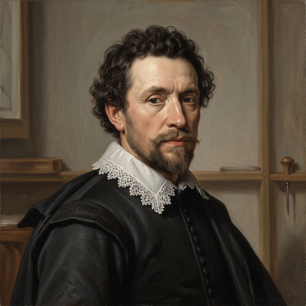Portrait of Schelte Adamsz. Bolswert