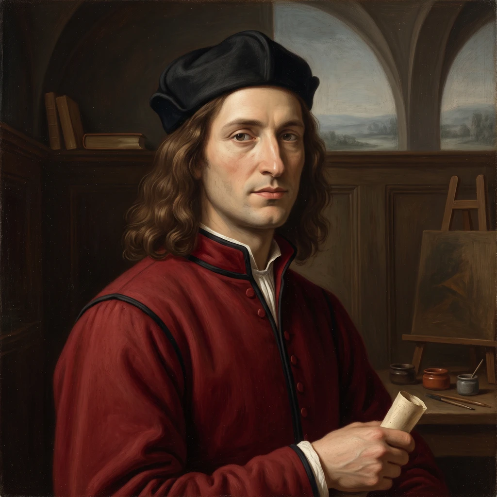 Portrait of Giovanni Antonio Boltraffio