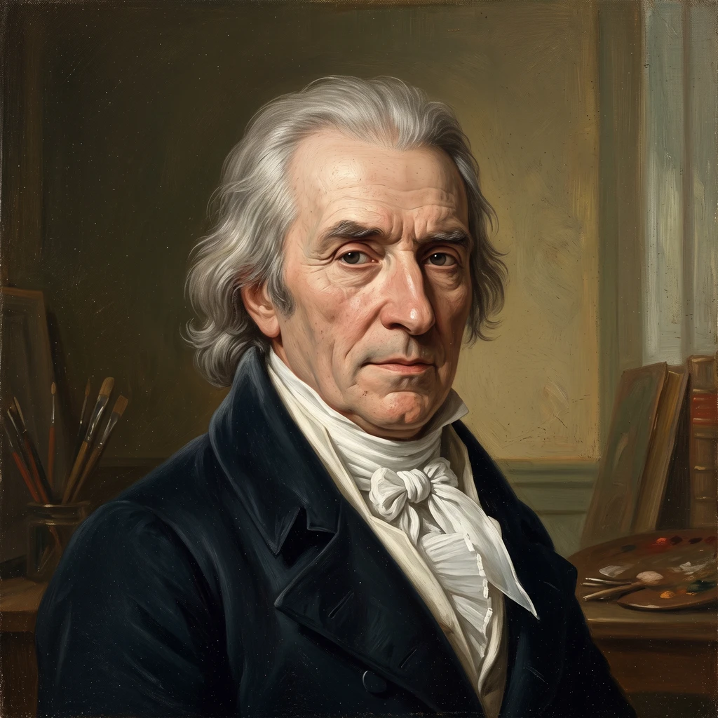 Portrait of Louis Léopold Boilly