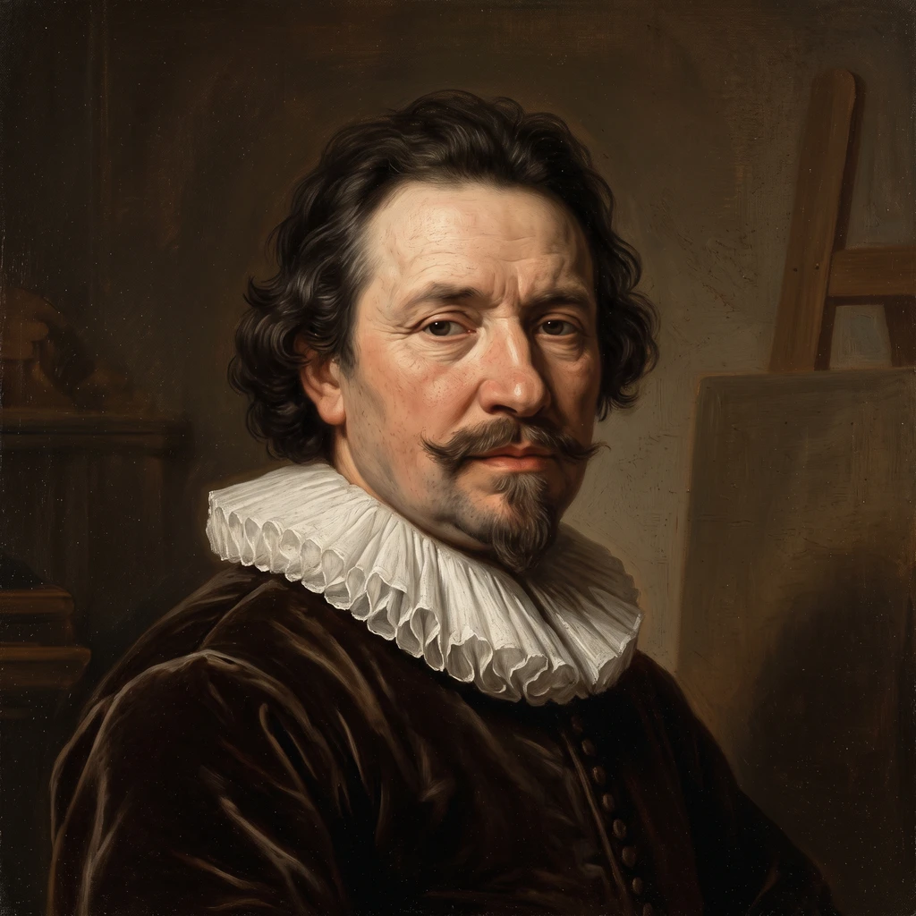 Portrait of Ferdinand Bol