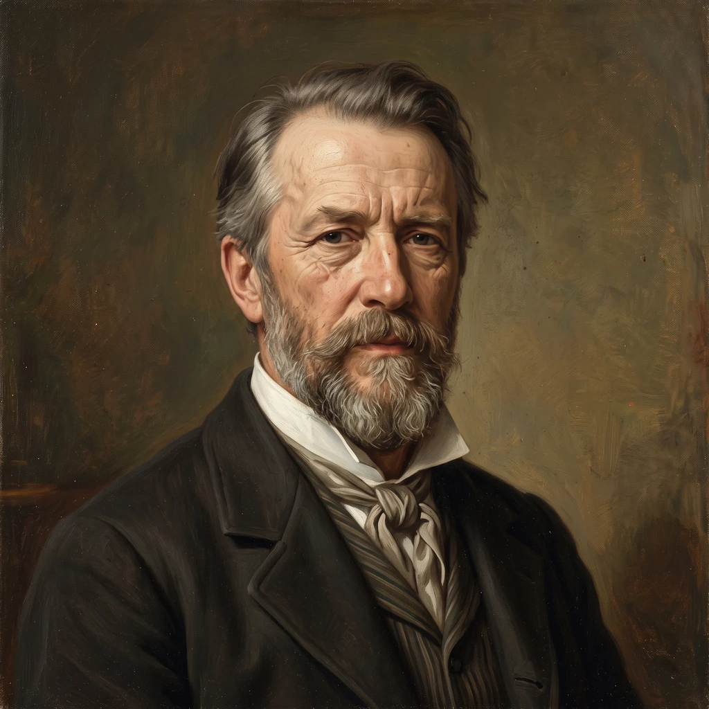 Portrait of Arnold Böcklin