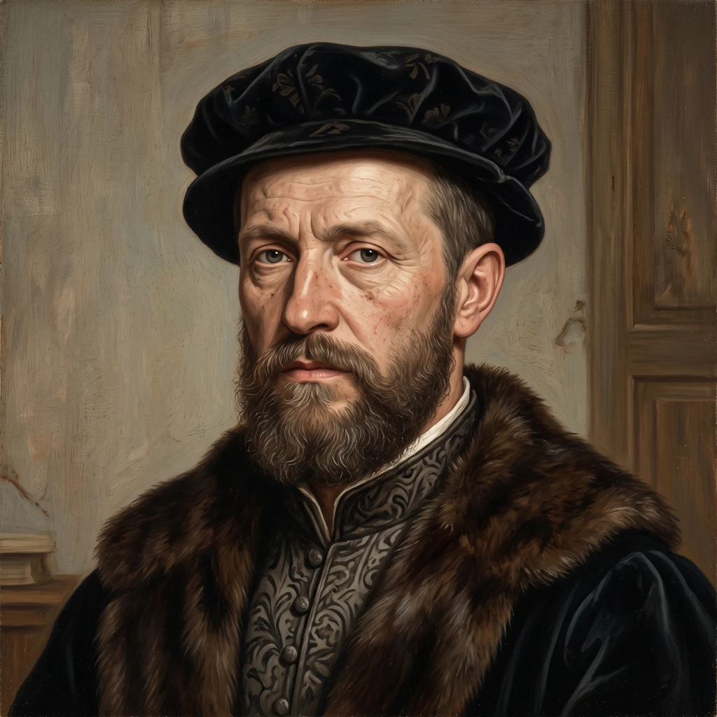 Portrait of Augustin Hirschvogel