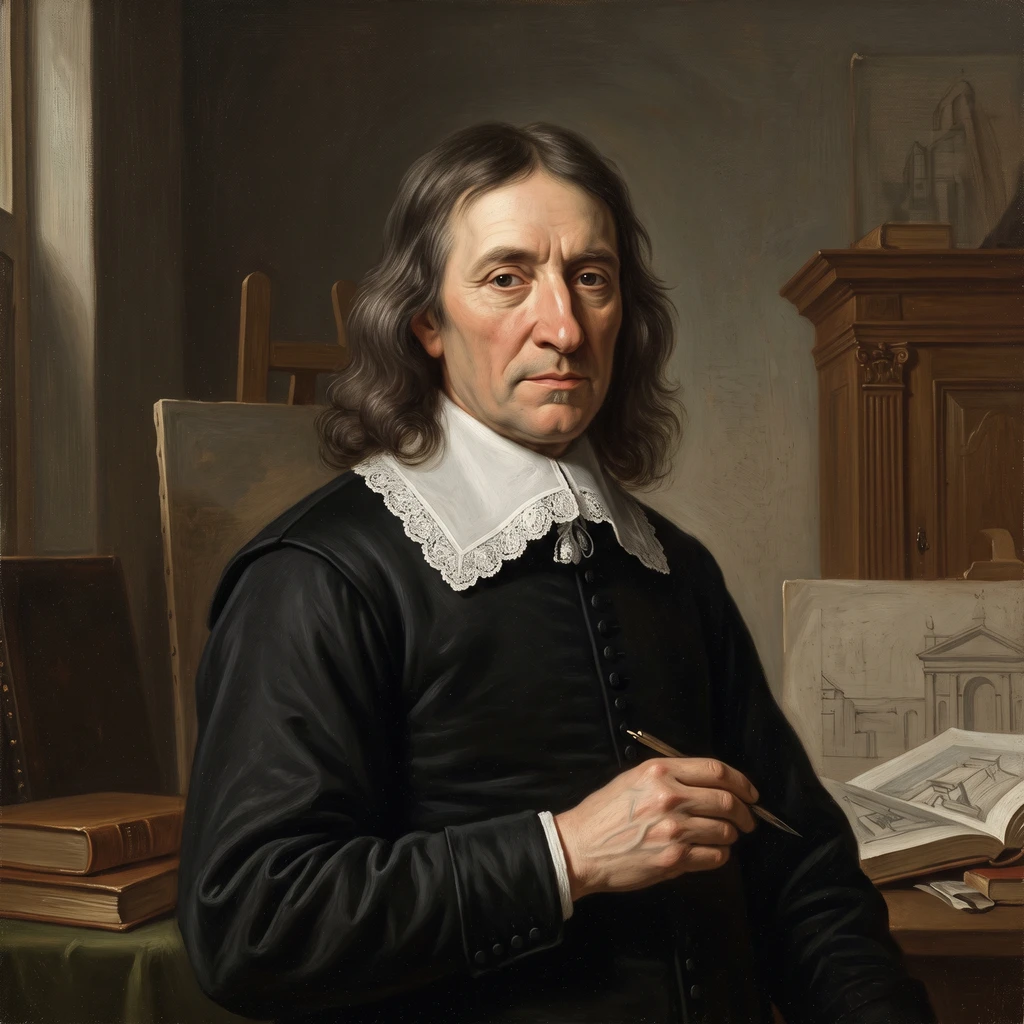Portrait of Jan van der Heyden