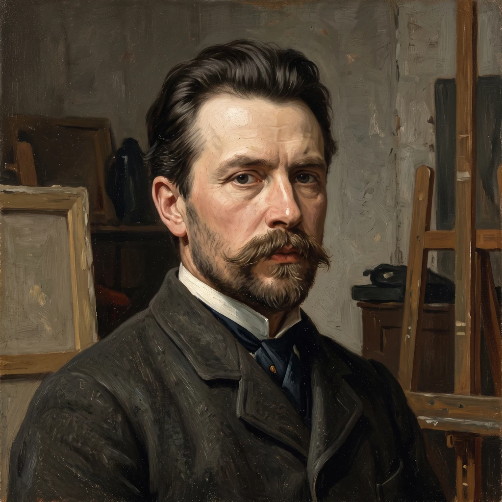 Portrait of Hans Olaf Heyerdahl