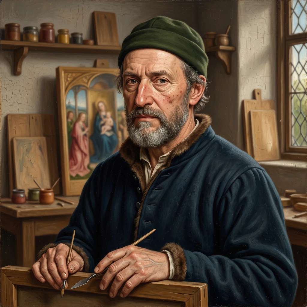 Portrait of Friedrich Herlin