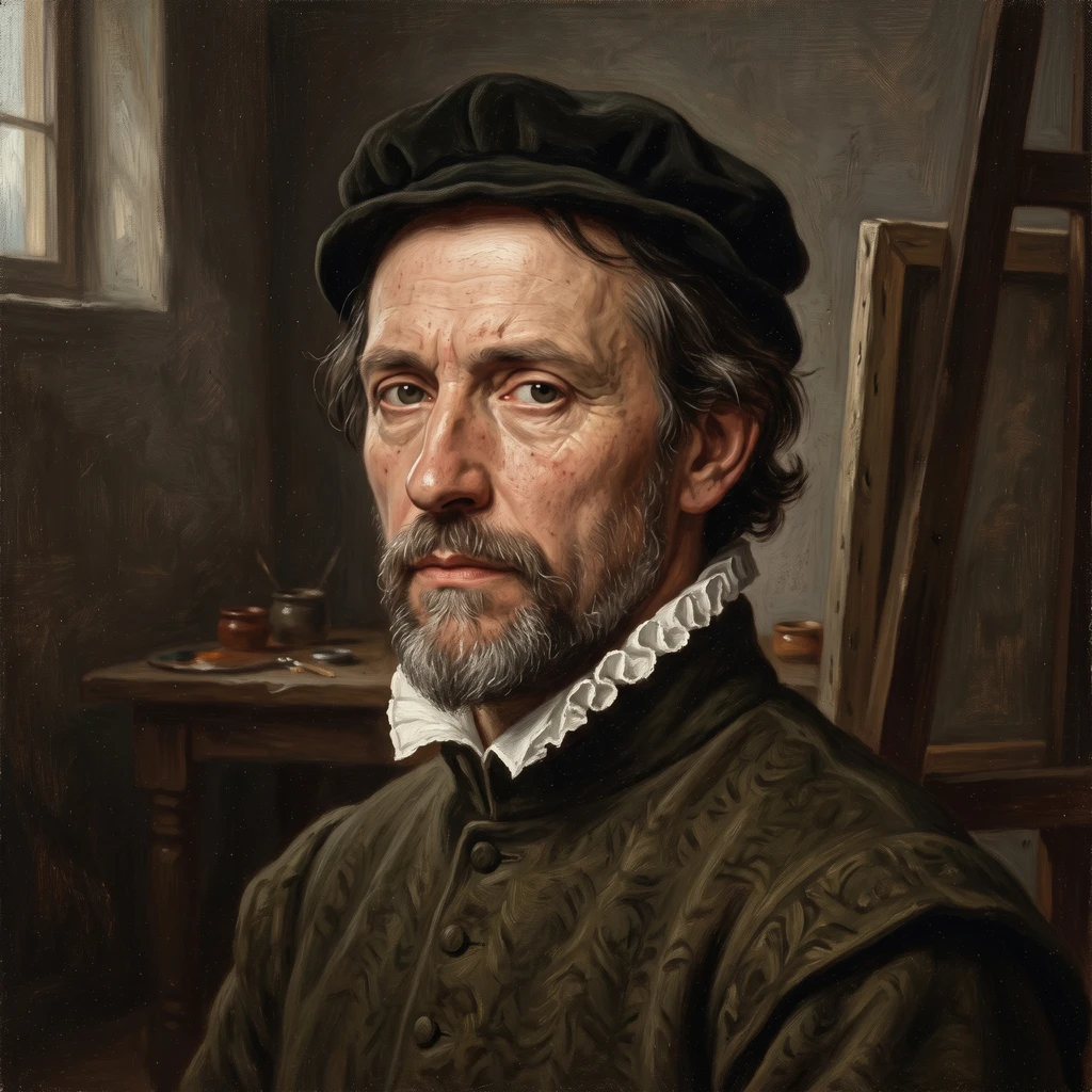 Portrait of Jan Sanders van Hemessen