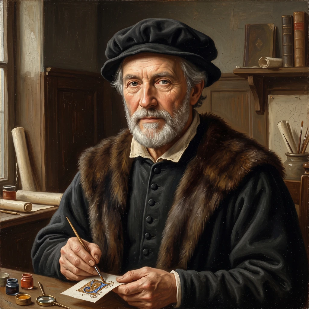 Portrait of Gerard Horenbout