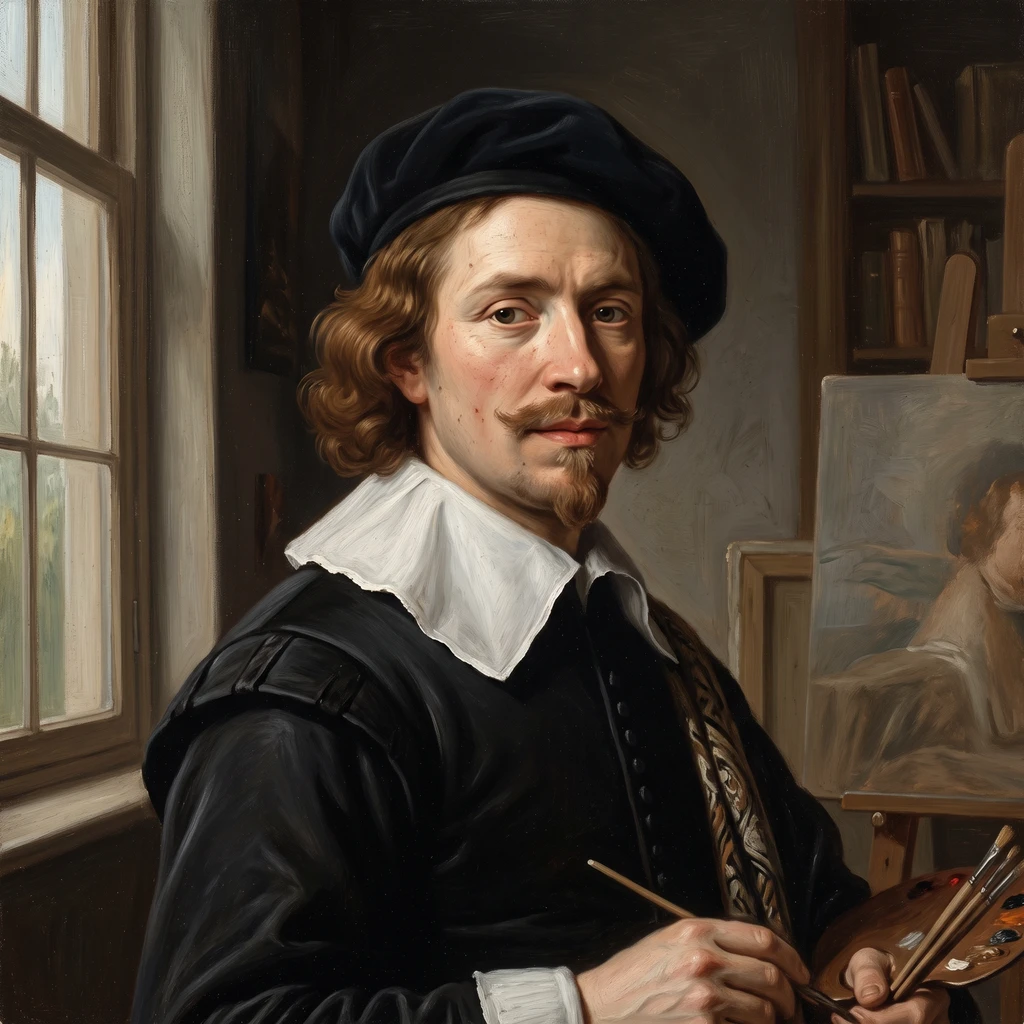 Portrait of Samuel van Hoogstraten